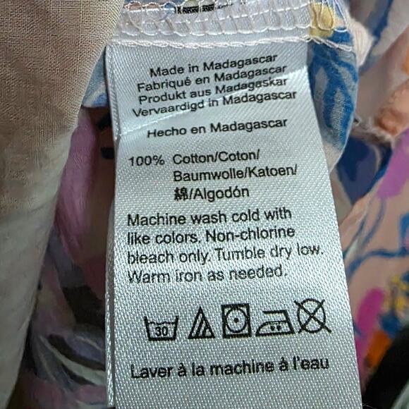 J. Crew Liberty London Floral Classic Popover Shirt Pavilion Pink Multi Blouse - Picture 8 of 11